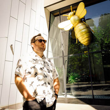 Rad Bee portrait hero